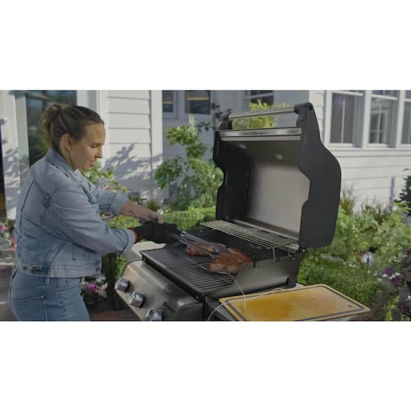 Spirit SX-315 3-Burner Propane Gas Smart Grill in Stainless Steel
