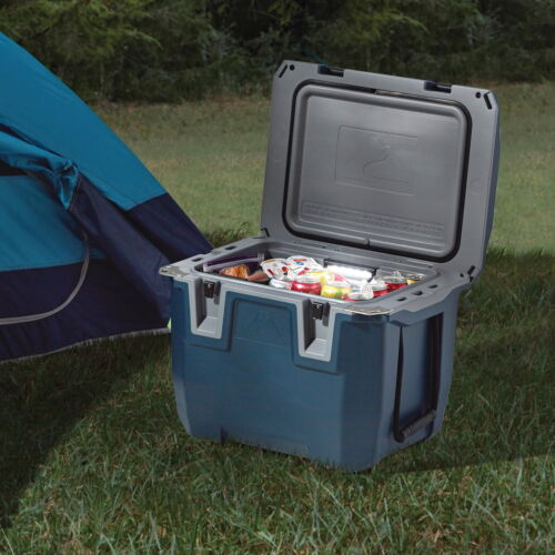 Ozark Trail 35 Quart Hard Sided Cooler with Microban Protection, Blue