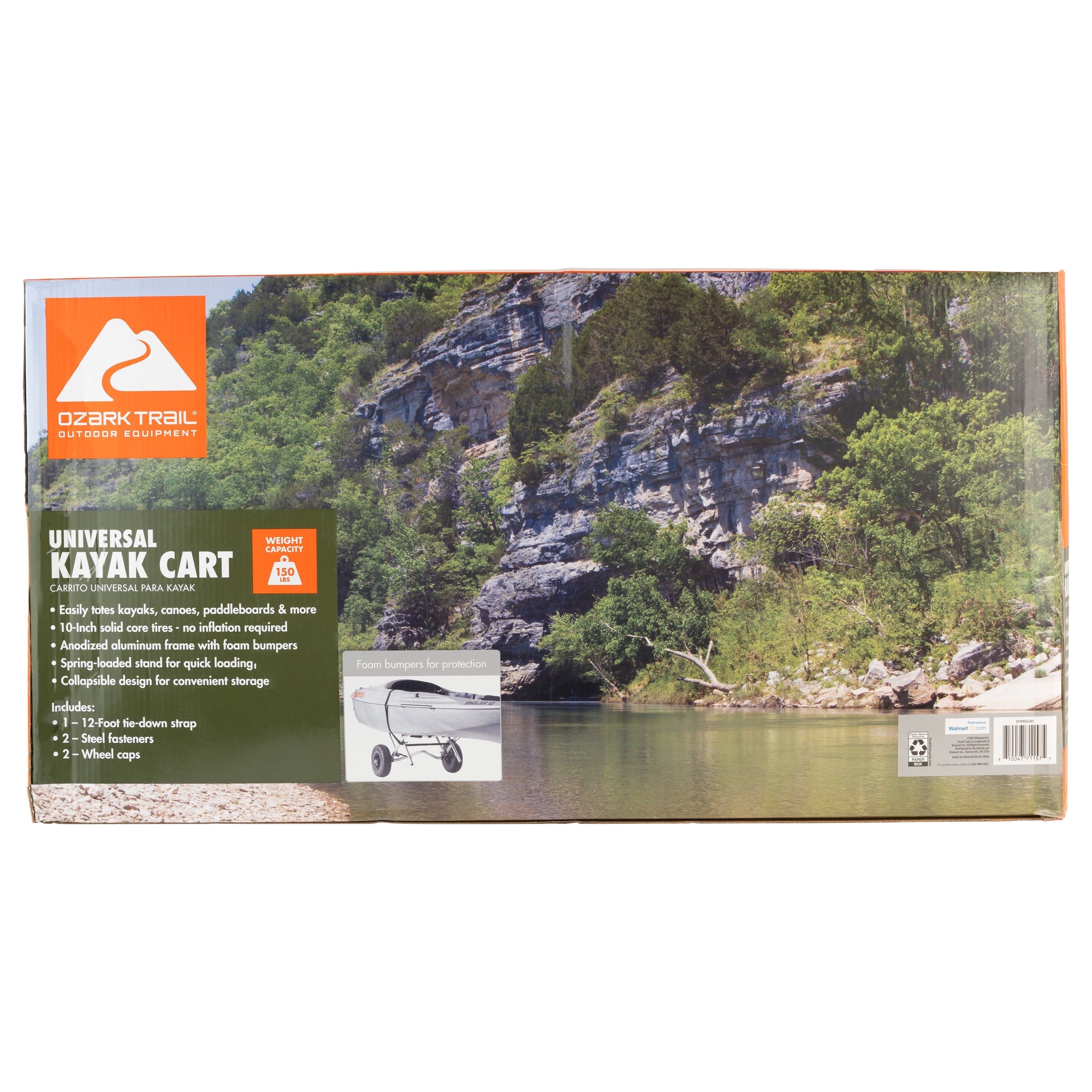 Ozark Trail Kayak & Paddle Board Cart