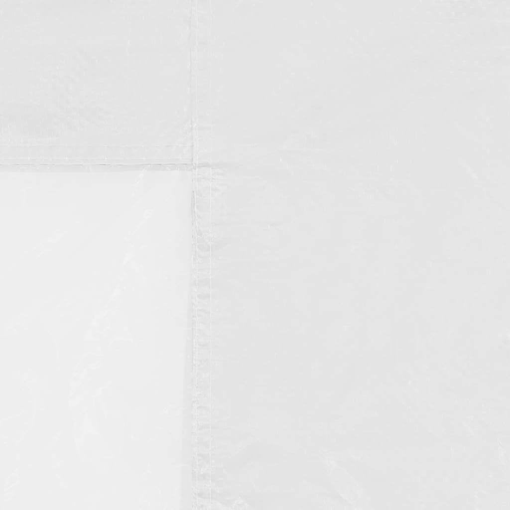 vidaXL Party Tent Sidewall 2 Pcs Pavilion Canopy Sidewall with Windows PE