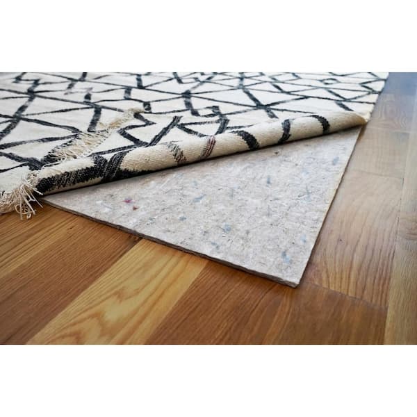 Essentials 8 ft. x 10 ft. Hard Surface 100% Felt 3/8 in. Thickness Rug Pad