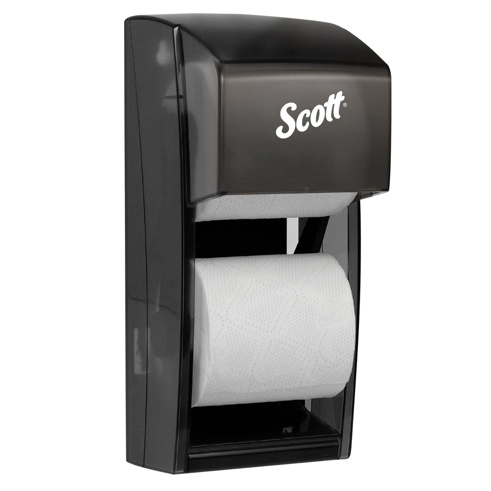 Scott Professional 100% Recycled Fiber Standard Roll Toilet Paper (13217), with Elevated Design, 2-Ply, White, Individually wrapped rolls, (473 Sheets/Roll, 80 Rolls/Case, 37,840 Sheets/Case)