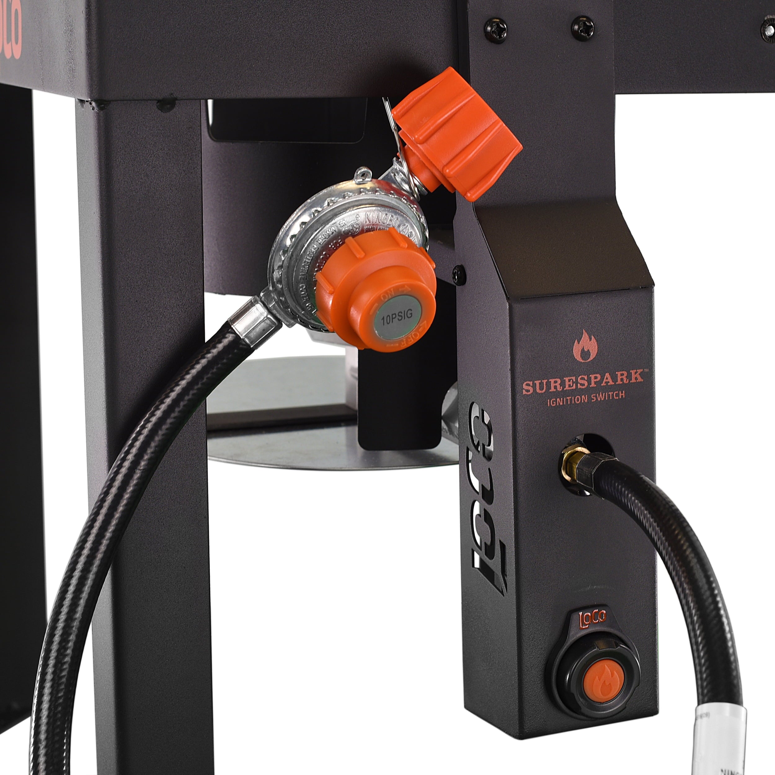 Loco Cookers Propane 12 Quart Fish Fryer With Sure Spark