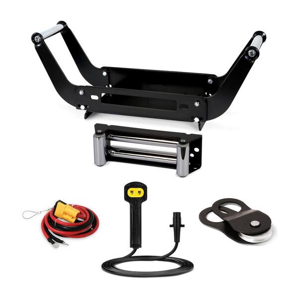 10,000 lbs. Truck/Jeep Winch Kit with Speed Mount Hitch Adapter