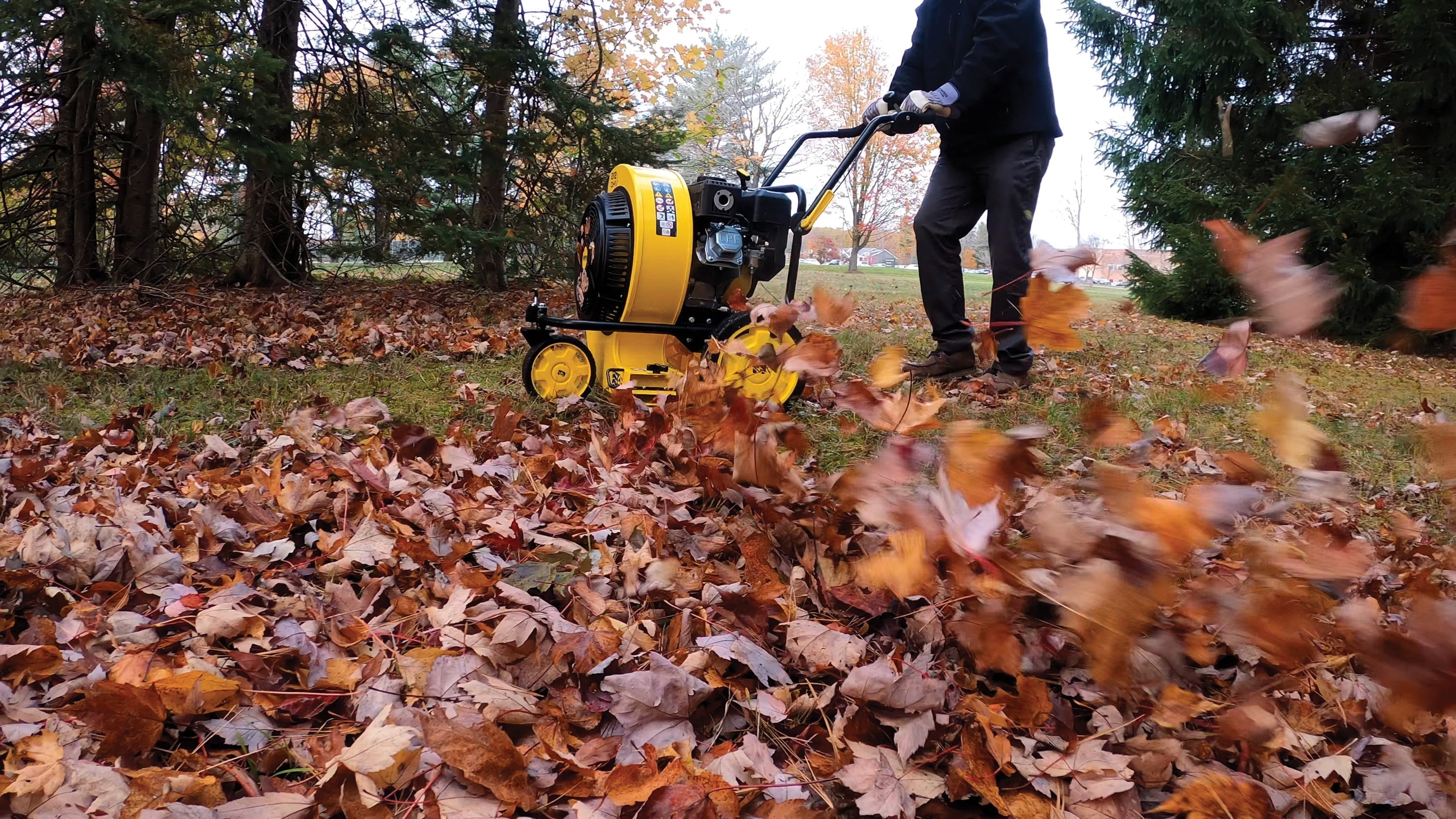Champion Power Equipment 212cc 1200 CFM Walk Behind Leaf Blower