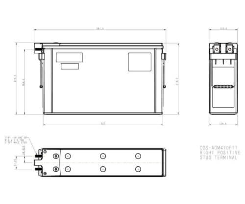 Odyssey Battery ODS-AGM470FTT  BATTERIES
