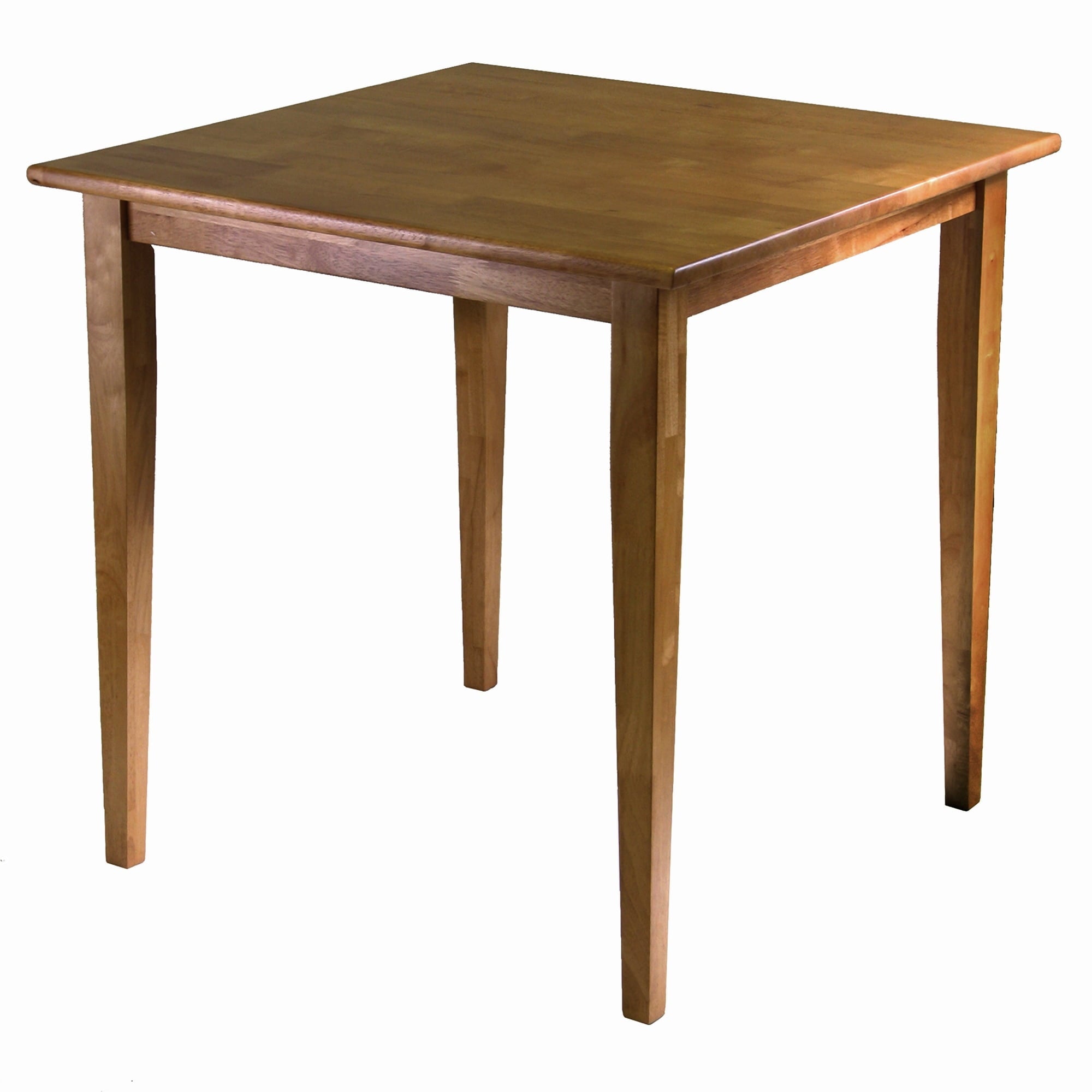 Winsome Wood Groveland Square Dining Table, Walnut Finish
