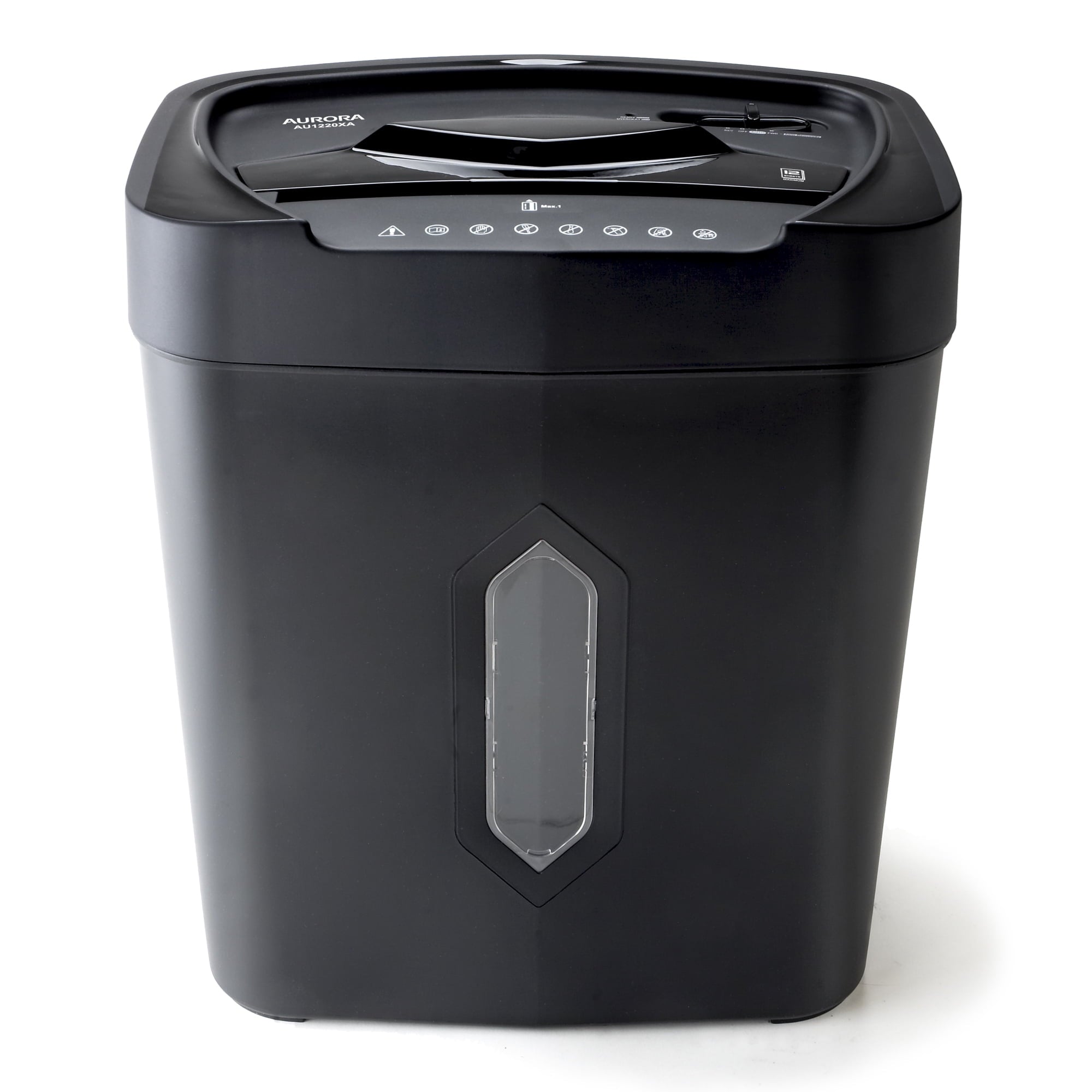Aurora GB 12-Sheet Crosscut Paper and Credit Card Shredder with 5.2-Gallon Wastebasket