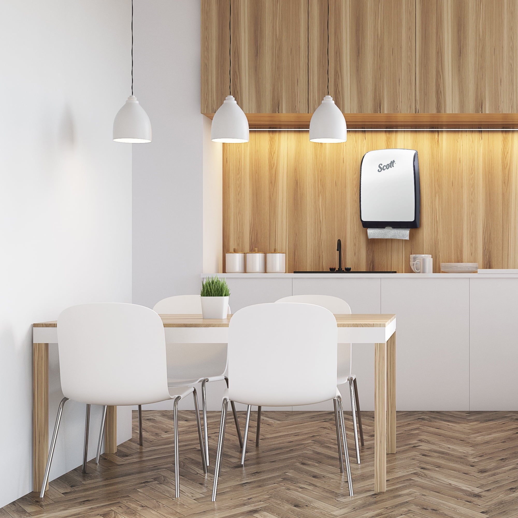 Scott Essential Multi-Fold Towels, 9.2 x 9.4, 250/Pk, 16 Pk/CT