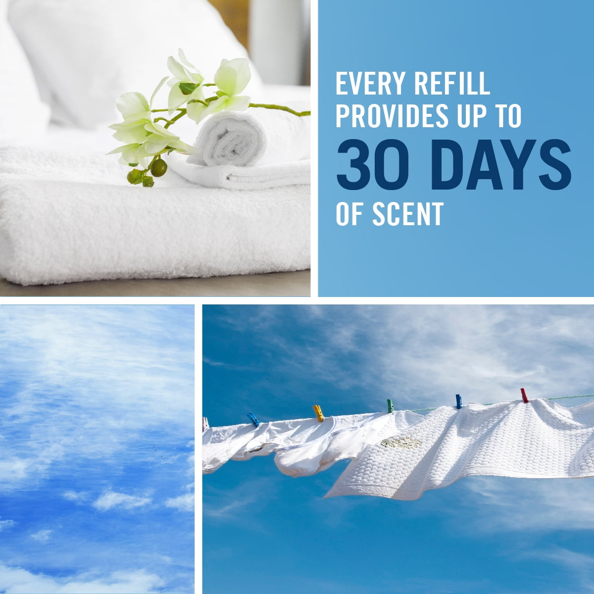 Febreze Air Purifier Linen Scent Refill Cartridge, 2 Pack, FRF102L