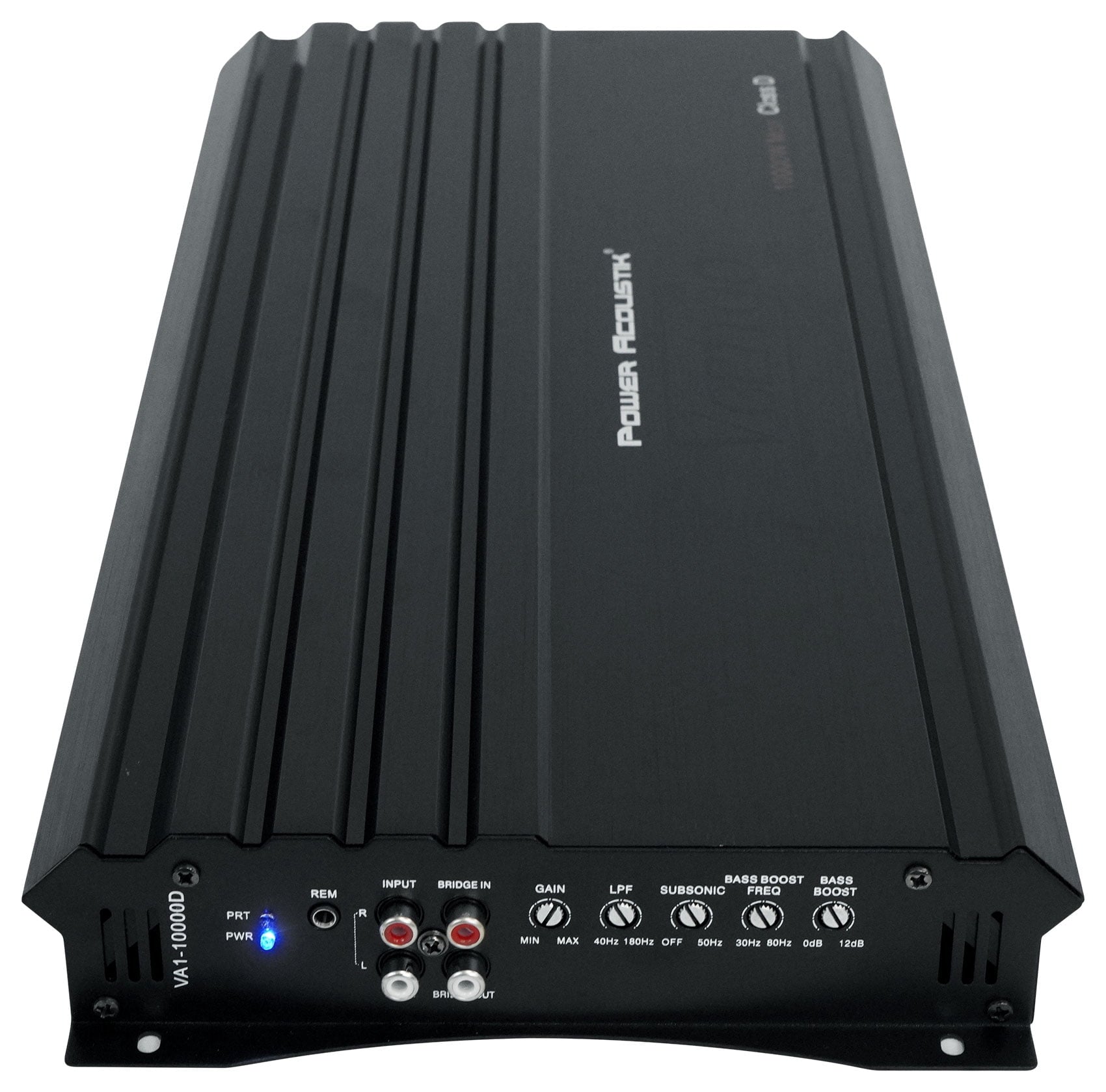 Power Acoustik VA1-10000D 10,000 Watt Mono Amplifier Class D Car Audio 1-Ohm Amp