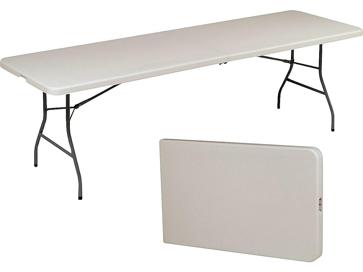Staples 8' Fold in Half Folding Table 79233/54273