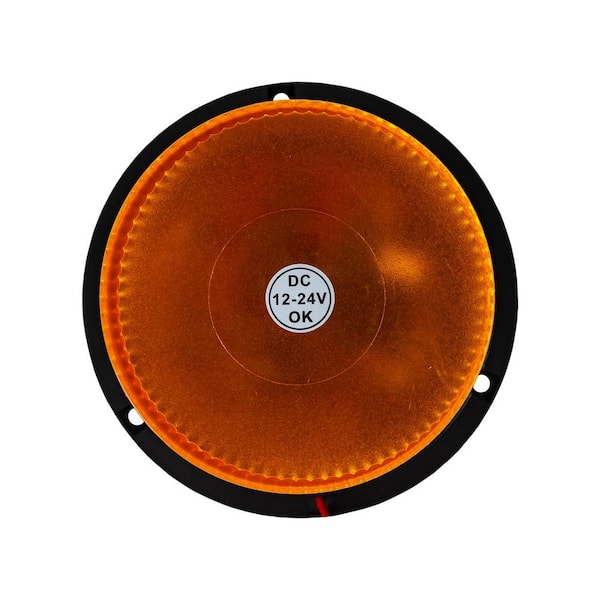 Amber Permanent Mount Utility Strobe Light
