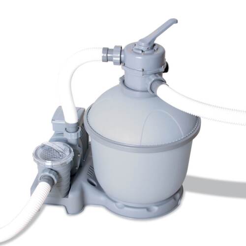 Bestway 24' x 12' x 52" Power Steel Rectangular Above Ground Pool Set (Used)