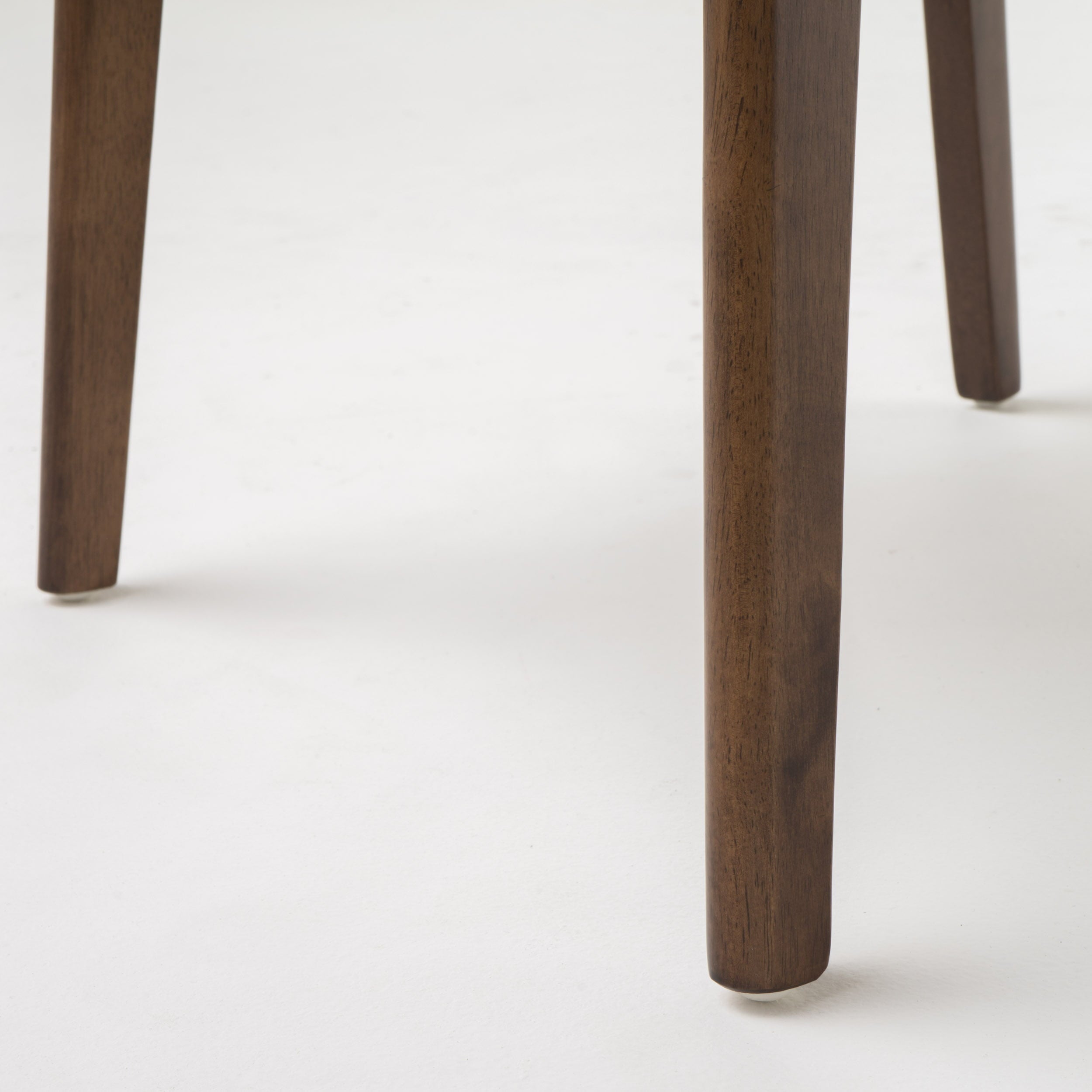 Noble House Lydia Mid-Century Modern 5 Piece Dining Set, Mint and Natural Walnut