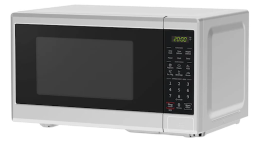 Microwave Oven 0.7 Cu Ft Countertop 700-Watt Compact White Display New Kitchen