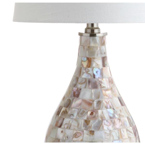 Mona 20.5 in. Seashell Mini Table Lamp