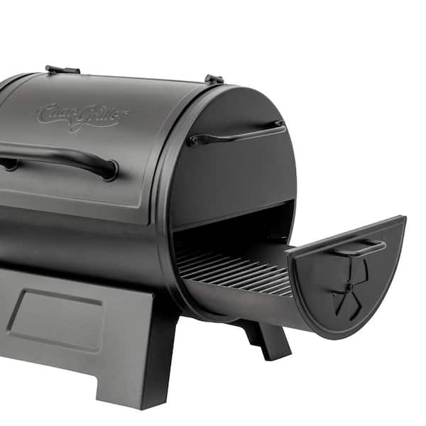 Portable Charcoal Grill or Side Fire Box in Black