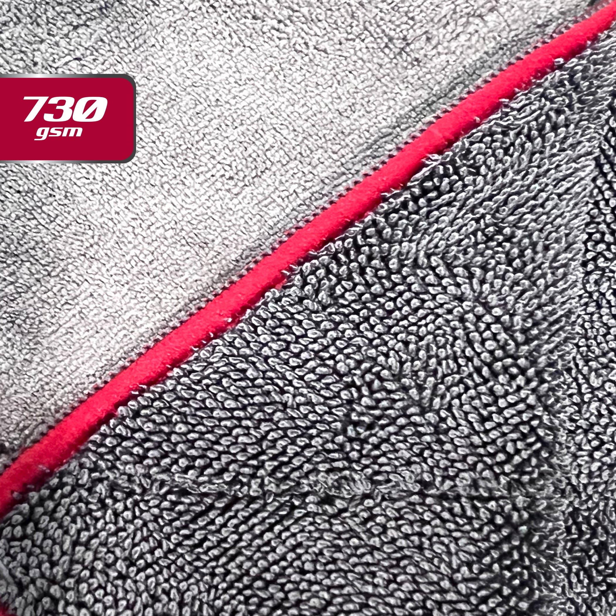 Platinum Series Twisted Terry /Coral Fleece Multi-Purpose Microfiber Towel, 2 Pack