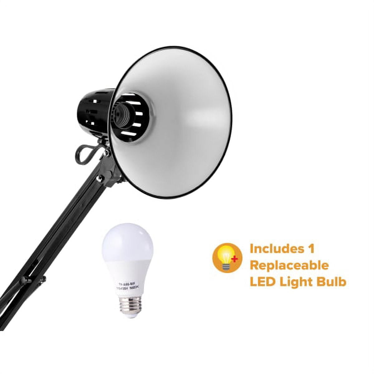 LED Swing Arm Desk Lamp with Clamp Mount, 36