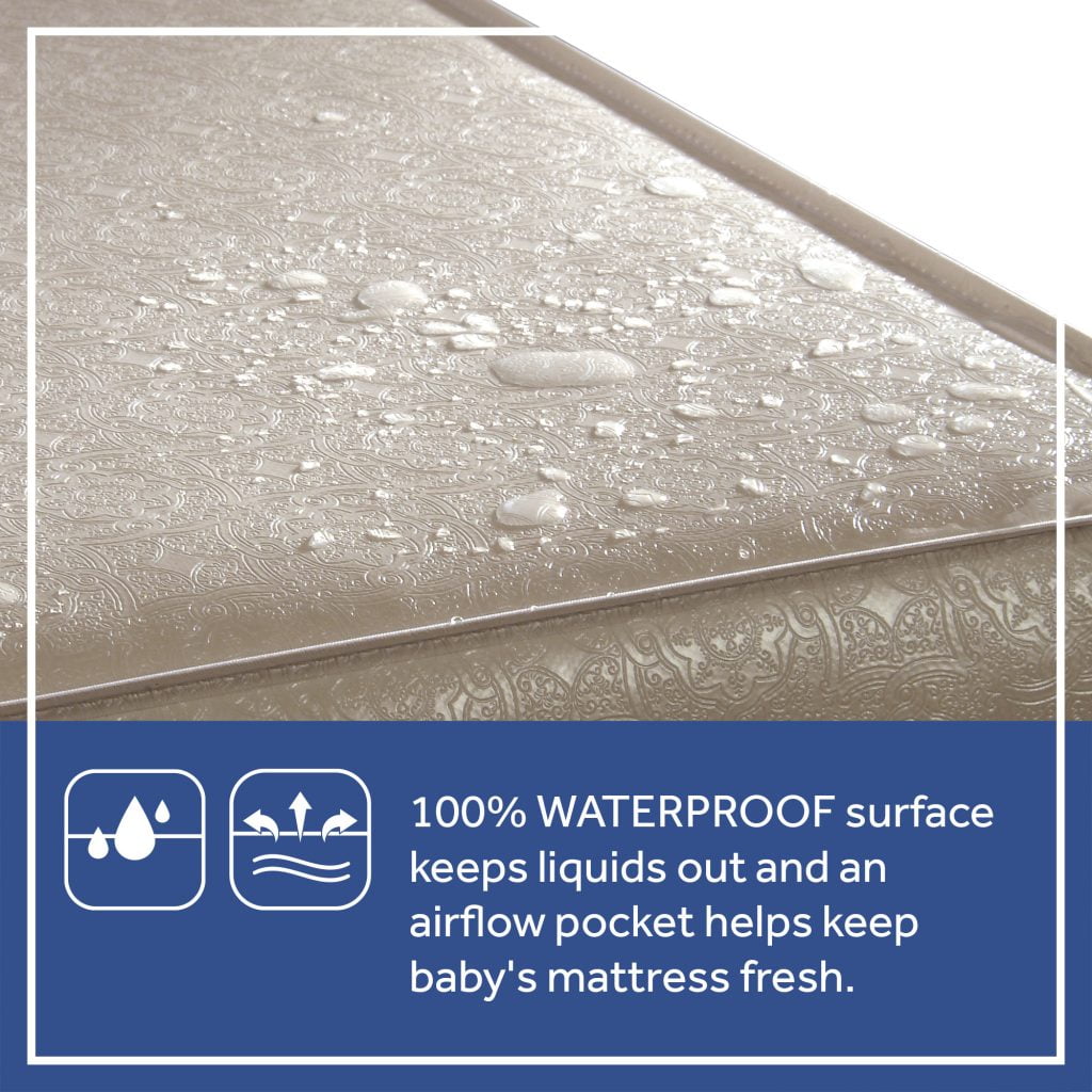 Serene Duo-Sleek Crib Mattress, 2-Stage Foam Baby Mattress, Toddler Mattress, Waterproof
