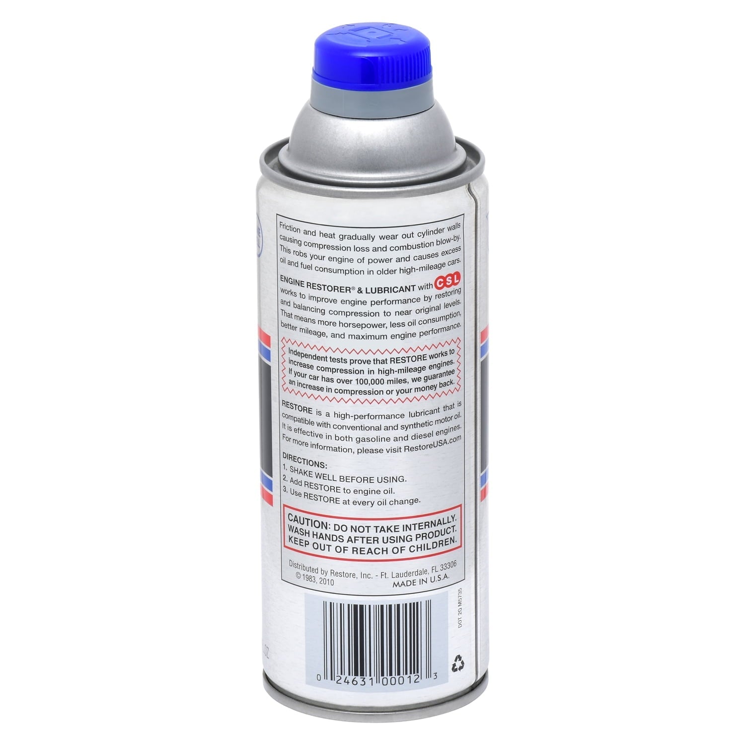 Restore (00012) 6-Cylinder Formula Engine Restorer and Lubricant - 12.5 oz.