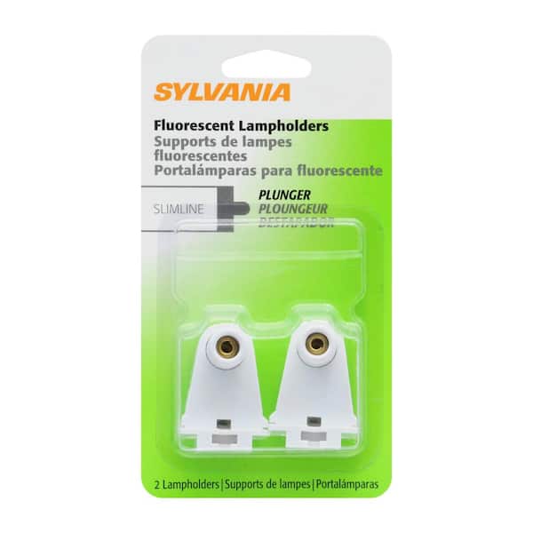 Fluorescent Lamp Holders (2-Pack)