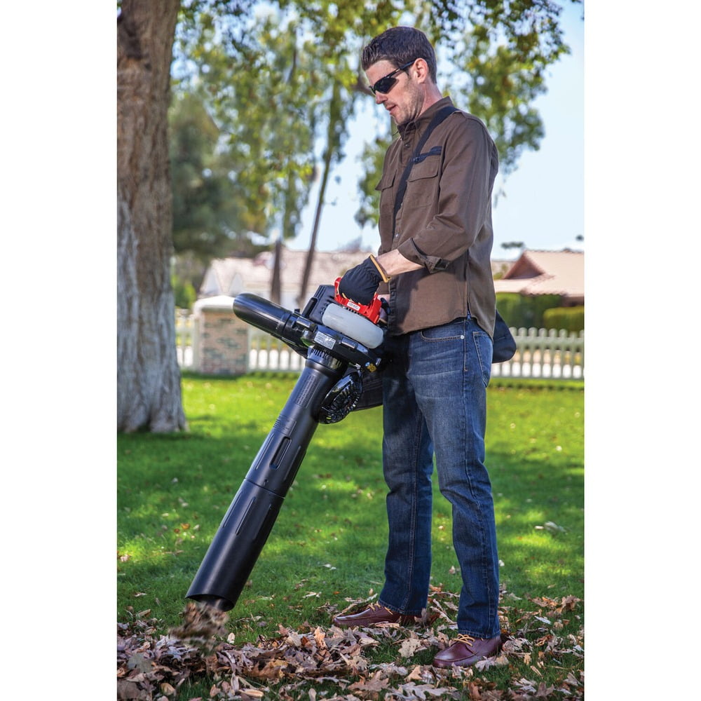Troy-Bilt TB272V 150 mph 450 CFM Gas Handheld Leaf Blower/Vacuum