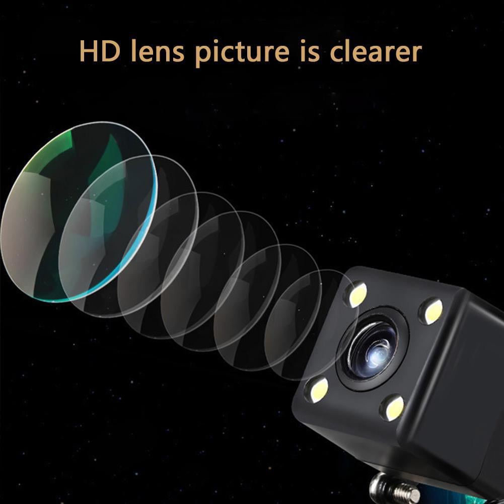 Universal 4 LED Car Rear View Camera Backup Camera Night Vision