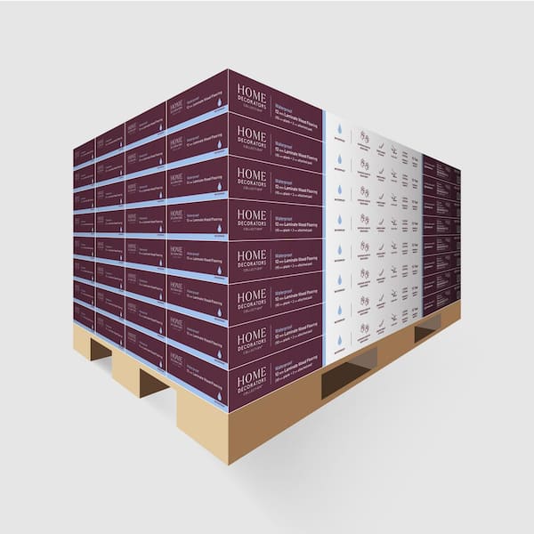 Hunting Trail Oak 12 mm T x 7.6 in. W Waterproof Laminate Wood Flooring (510.29 sqft/pallet)