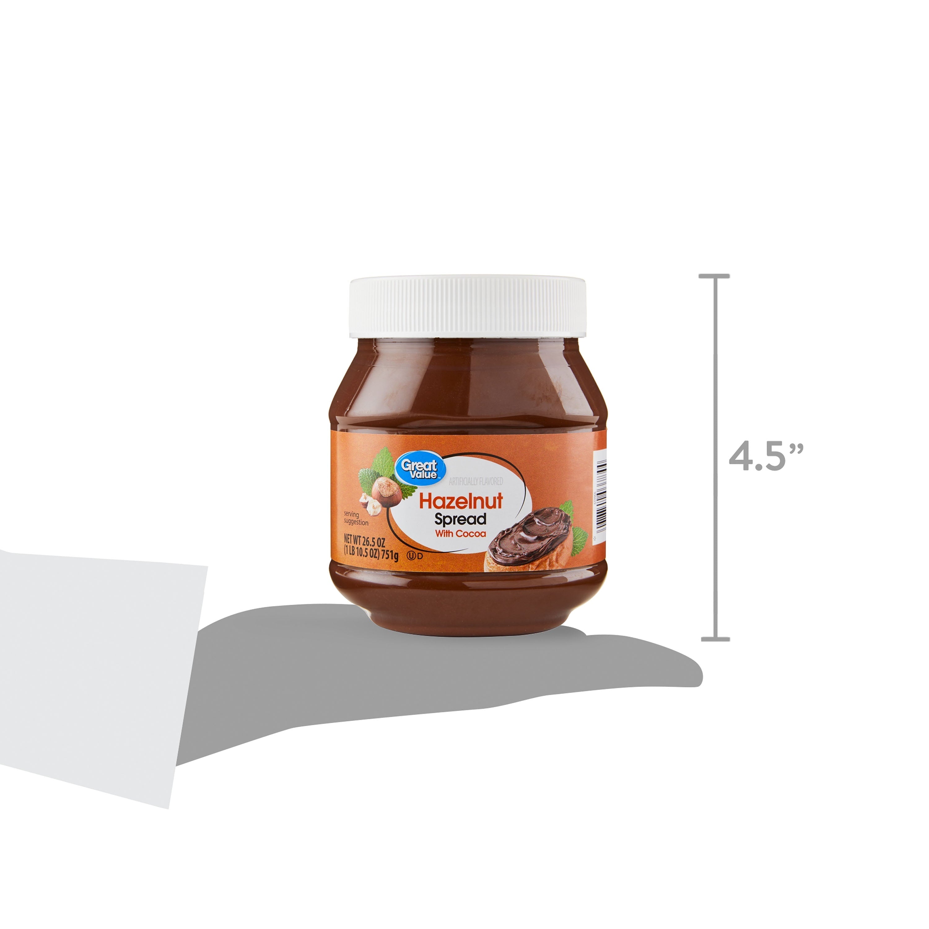 GV HAZELNUT SPREAD 26.5 OZ