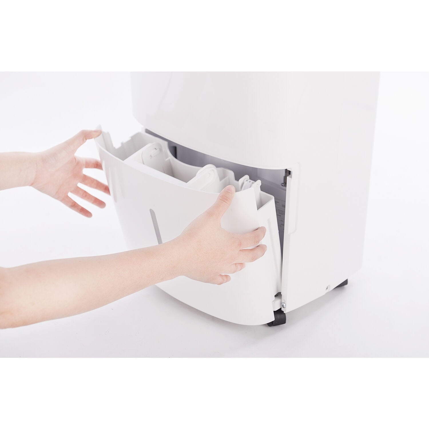 Honeywel 20 pt 1,500 sq ft Dehumidifier in White - Energy Efficient, Adjustable Humistat