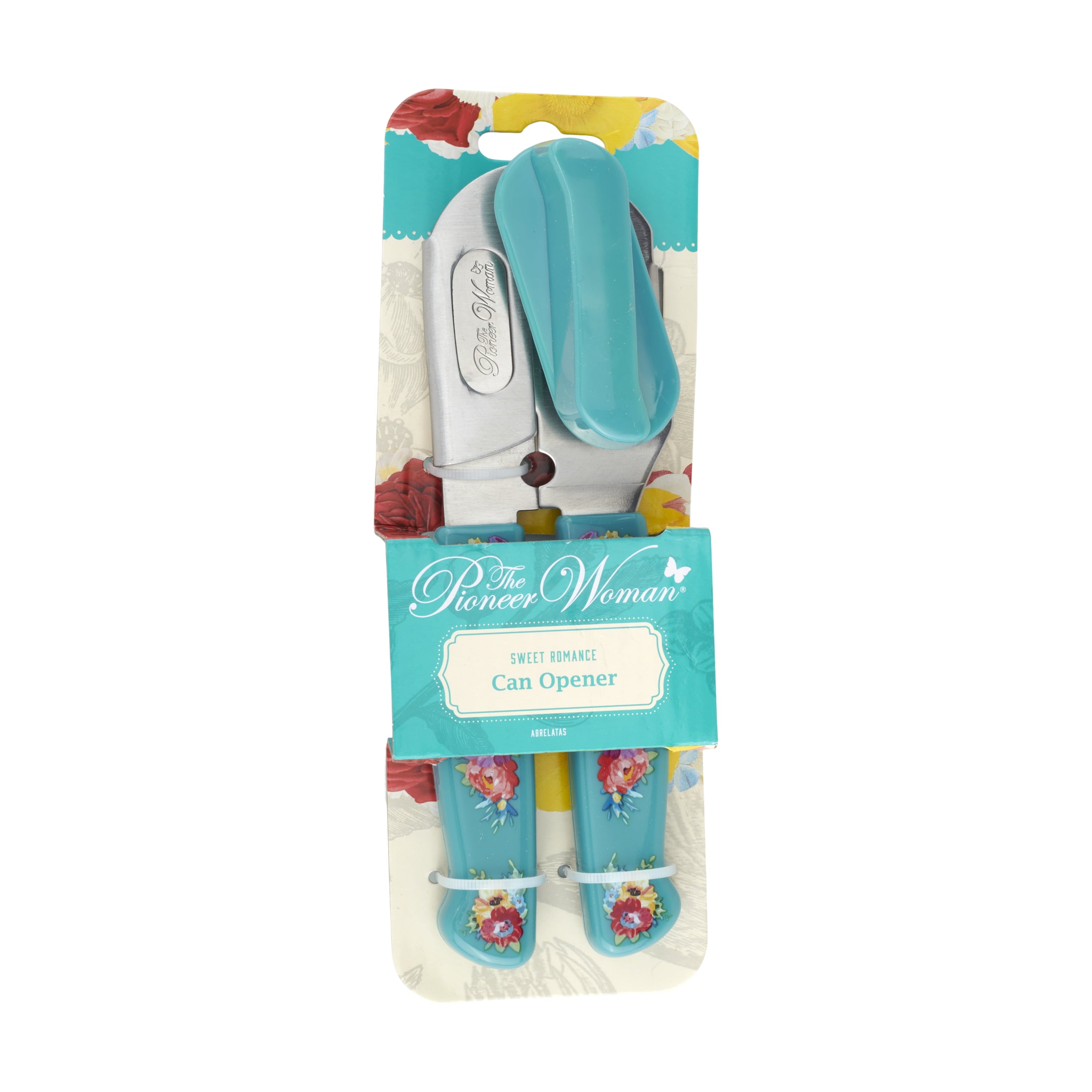The Pioneer Woman Stainless Steel Manual Can Opener, Sweet Romance