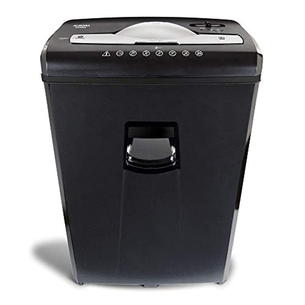 6-Sheet High-Security and Micro-Cut Paper Credit Card Shredder