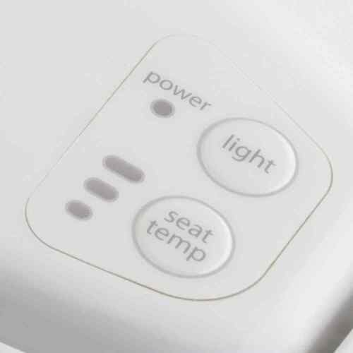 BEMIS Toilet Seat 14.125" W, Radiance Slow Close Multi-Setting Heated Elongated