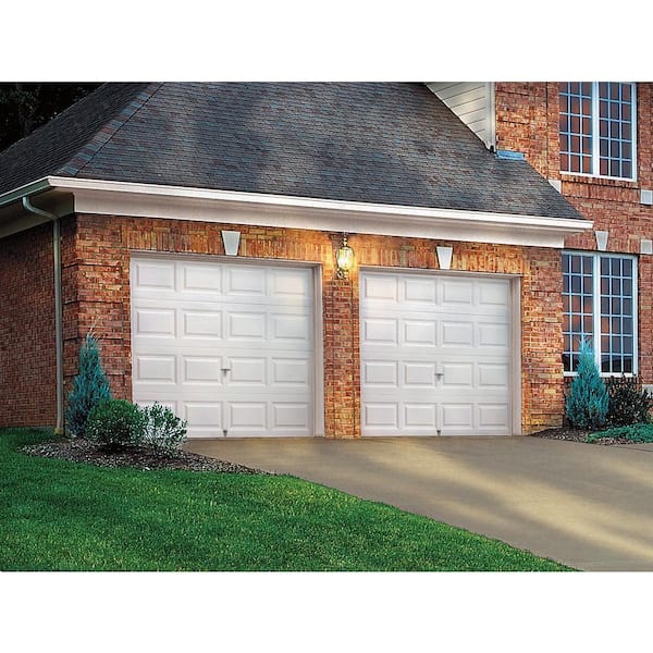 Classic Collection 9 ft. x 7 ft. 6.5 R-Value Insulated White Garage Door