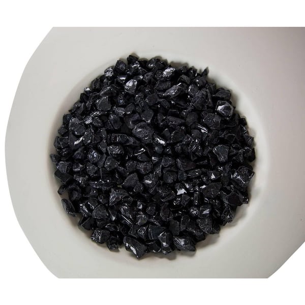 26 in. Carlisle MGO Propane Fire Pit Table with Glass Beads and Cover