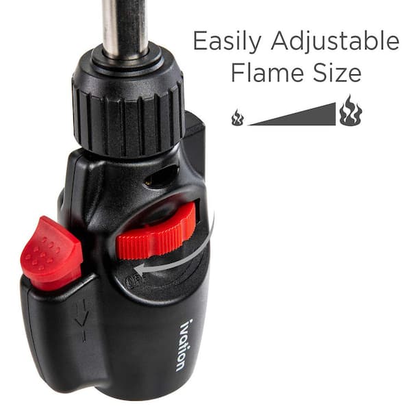 Propane Torch, Torch Lighter with Trigger-Start Ignition and Adjustable Flame