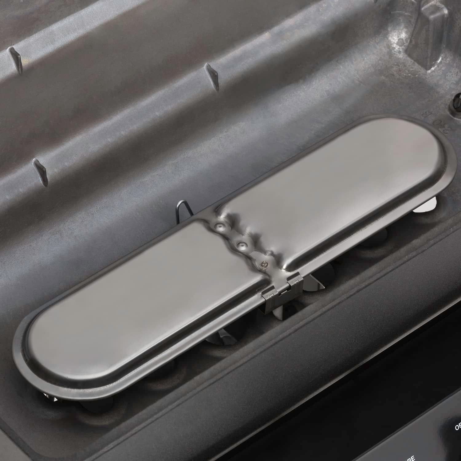 broil-mate 24025BMT Gas Grill, 25000 Btu, LPG Fuel, 2 Burners, 240 sq-in Primary Cooking Area, 44 in