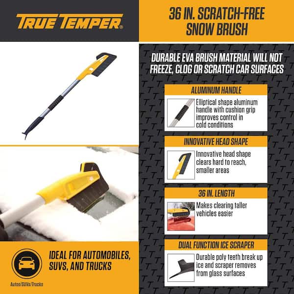 36 in. Scratch-Free Snow Brush