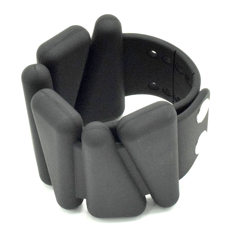 Toma 1 pair Wristband Weights Adjustable Ankle and Wrist Weights Wearable Weighting Bracelet for Yoga Dance Swimming Barbel Pilates