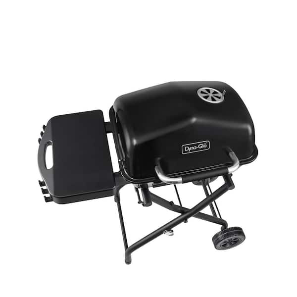 Portable Charcoal Grill in Black
