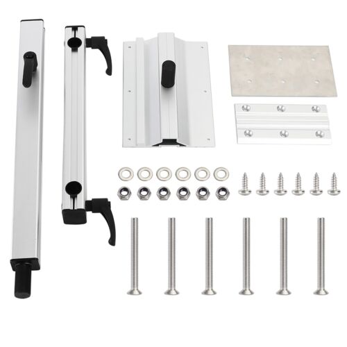 Rv Table Leg Swivel Marine Folding &Adjust 360°Campervans Motorhome Table Leg RE