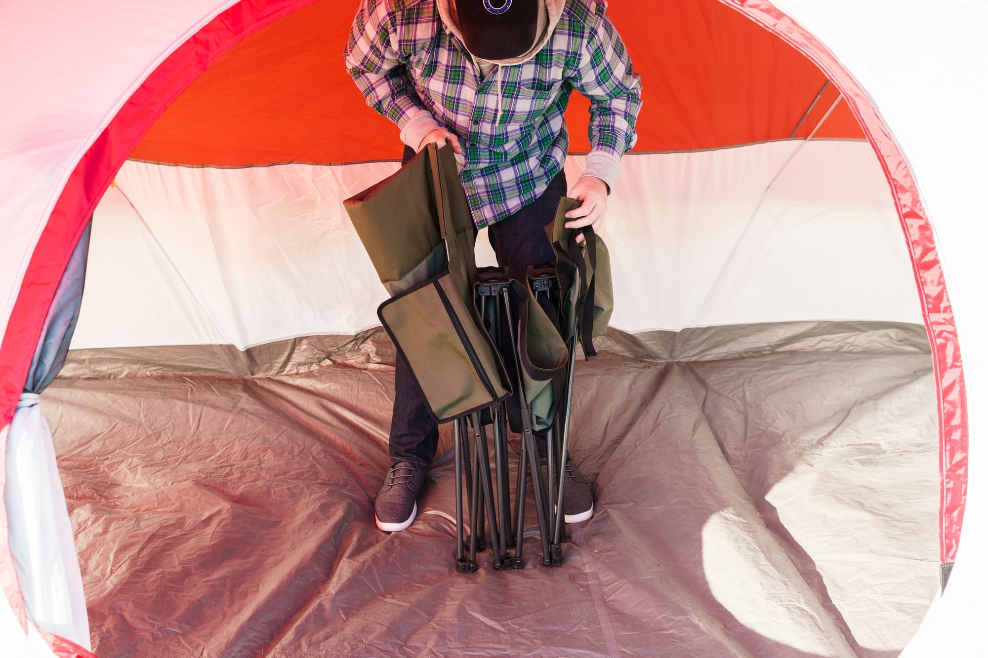 Ozark Trail Adult Camp Cot, Green, 80.2 inches x 30.2 inches x 23.5 inches