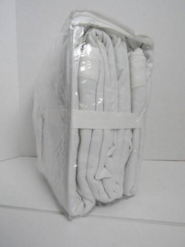 Pottery Barn Broadway Blackout Curtains-Set of 2, 50" x 108" White NWT....