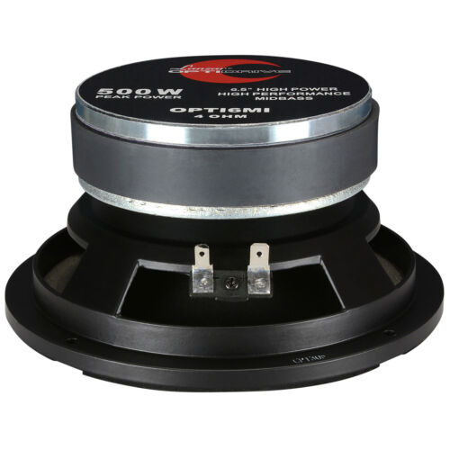 Lanzar OPTI6MI 6.5" Opti Pro 500 Watt Midbass Speaker