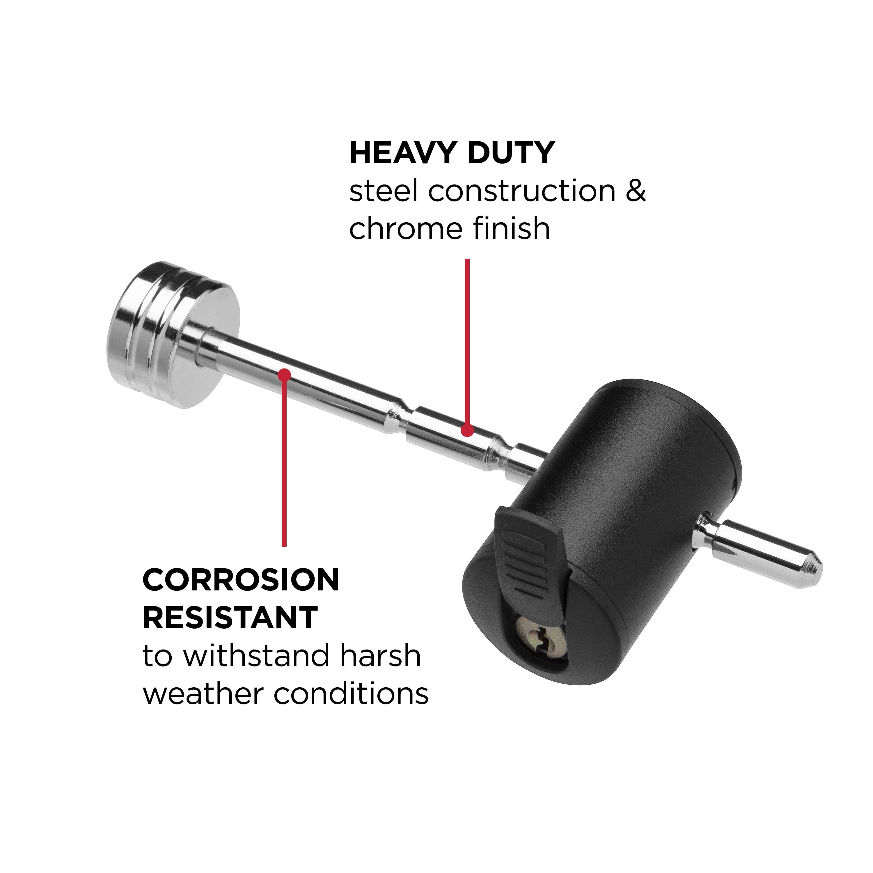 TowSmart Adjustable Coupler Locking Pin, Fits 1