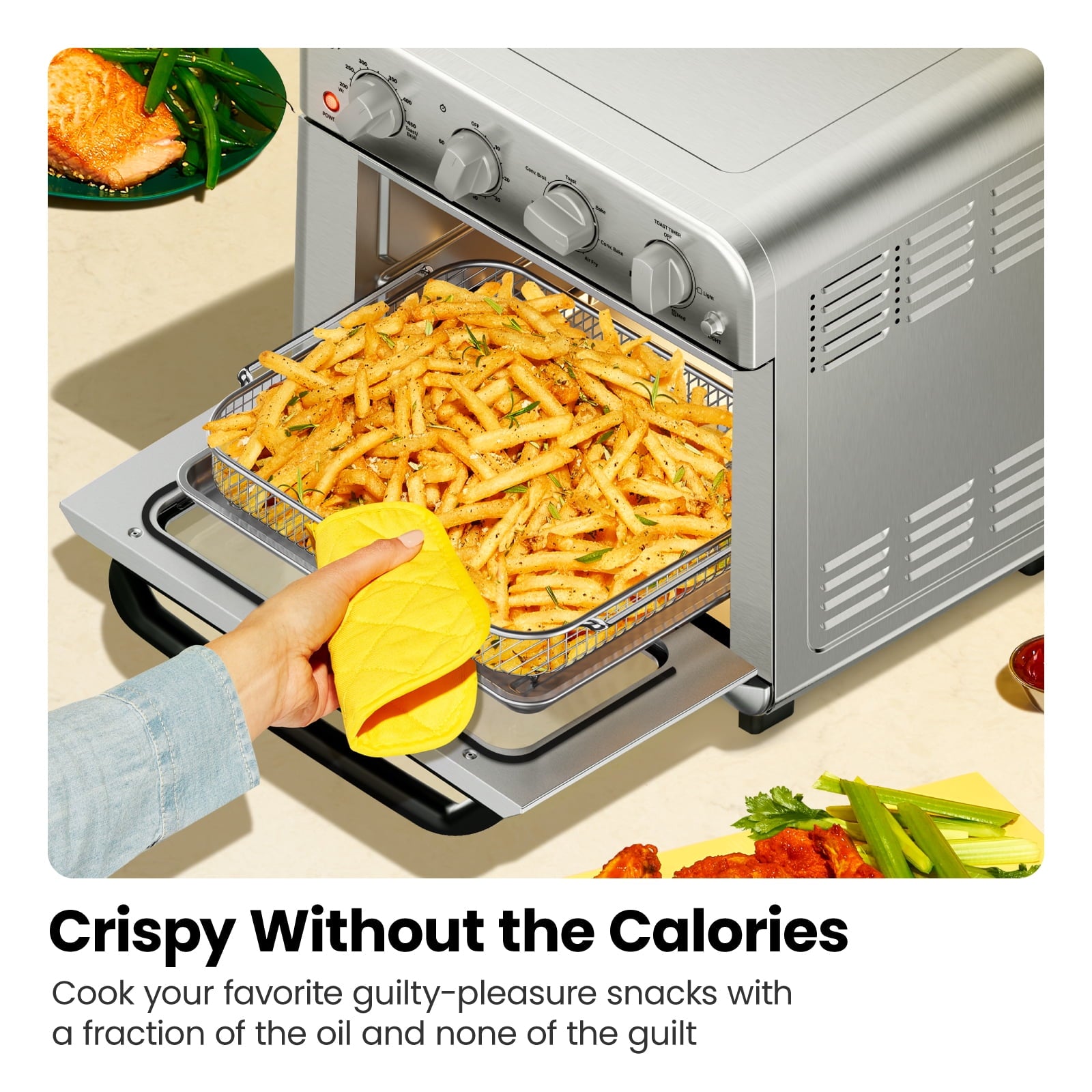 Chefman 18L Toaster Oven Air Fryer