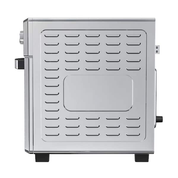 0.93 cu.ft Stainless 5-in-1 Air Fryer, Convection Oven, Pizza Oven, Grill, and Dehydrator with 360 Air Circulation