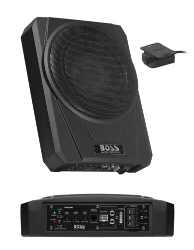 BOSS Audio Systems BASS8 8” Powered Car Subwoofer | Certified Refurbished